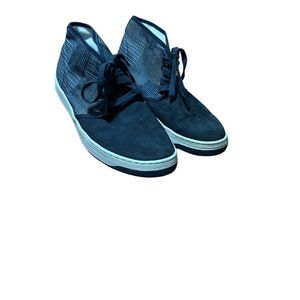Mens Blue Lucky Brand Chukka Shoes (patterned blue) - M size 10